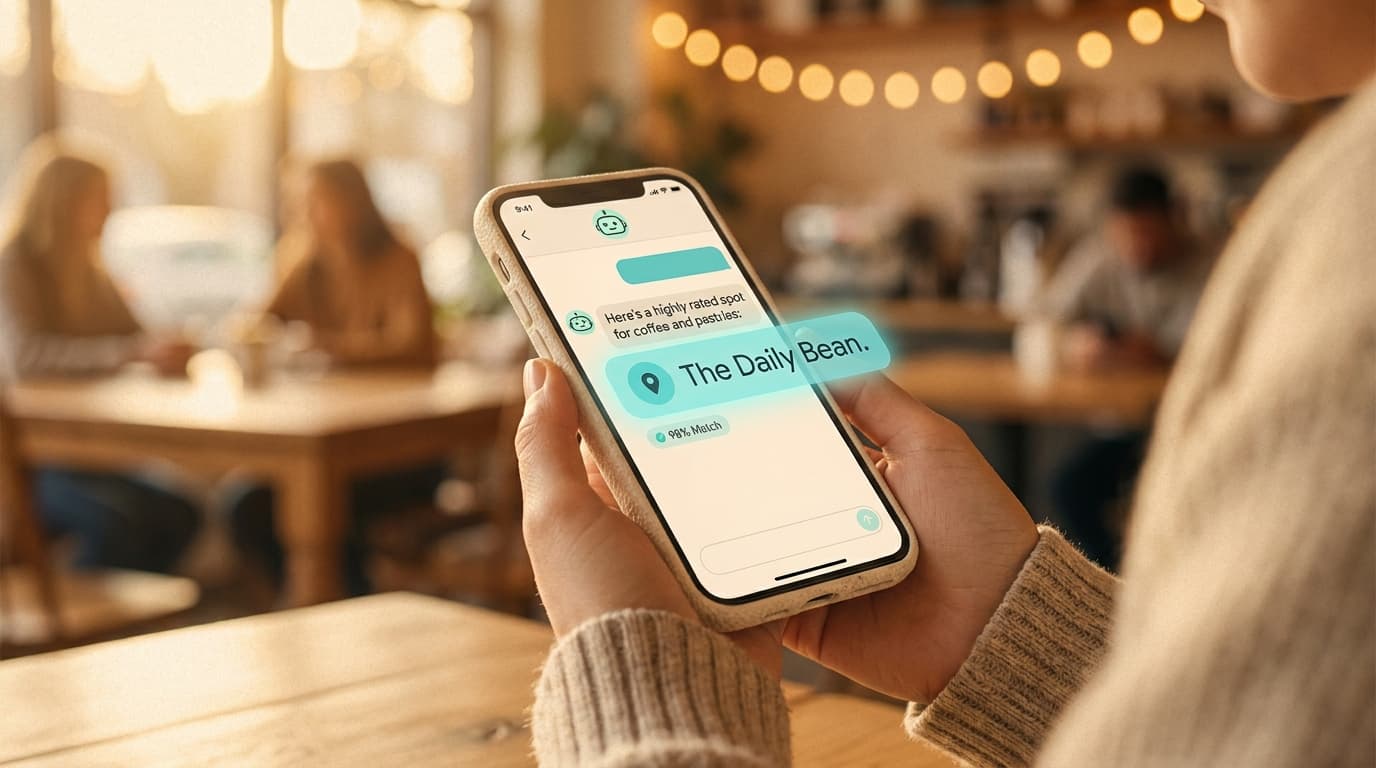 AI answer engines naming a home-service company in their recommendations